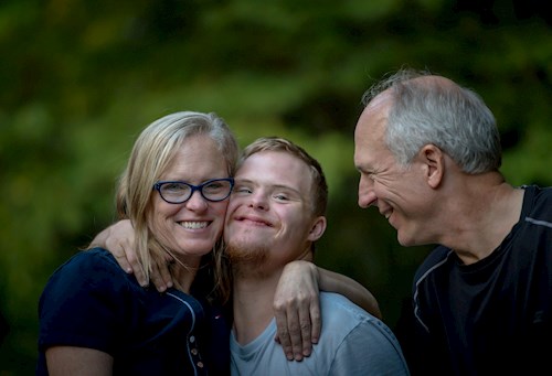 3 People hugging